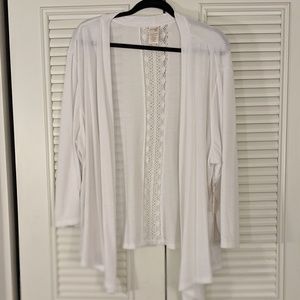 Terra Sky White Cardigan